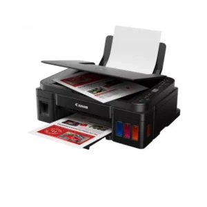 Canon PIXMA G3416 MegaTank Printer, 3-in-1 Print Scan Copy, Wi-Fi & Cloud, High Yield Refillable Ink, 8.8 ipm, Borderless Printing, Black
