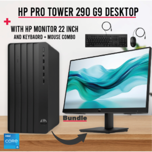 HP Pro Tower 290 G9 Intel Core i5 - 13500 - 8GB - DDR4 - 3200 - 512 GB SSD - With HP Series Pro 21.5 Inch FHD Monitor - 322 PF Monitor Bundle  - 13th Generation