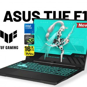 NEW ASUS TUF Gaming F16 FX607VU Intel® Core™ 5 Processor 210H 4.8 GHz NVIDIA® GeForce RTX™ 4050 Laptop GPU 6GB GDDR6 (194 AI TOPs) | 16GB DDR5 |  16-inch FHD+ 144Hz